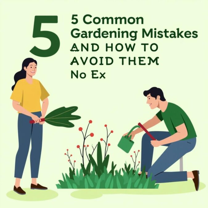 5 Common Gardening Mistakes and How to Avoid Them